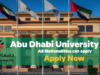 Abu Dhabi University Careers 2026 | Latest Jobs, Vacancies & Application Guide Abu Dhabi University Jobs – Latest Updates